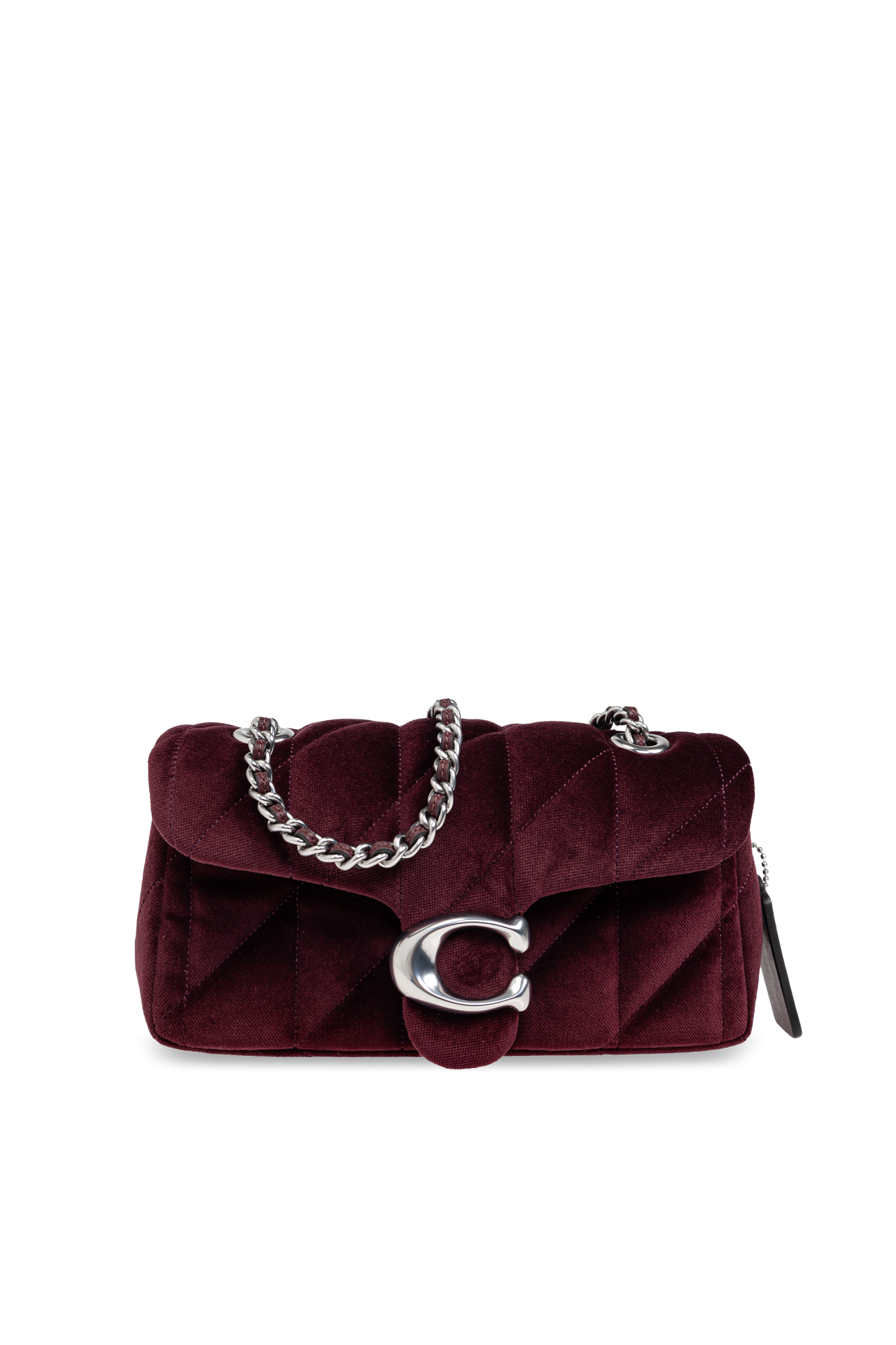 Coach maroon shoulder bag deals